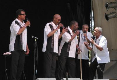 The Persuasions sing