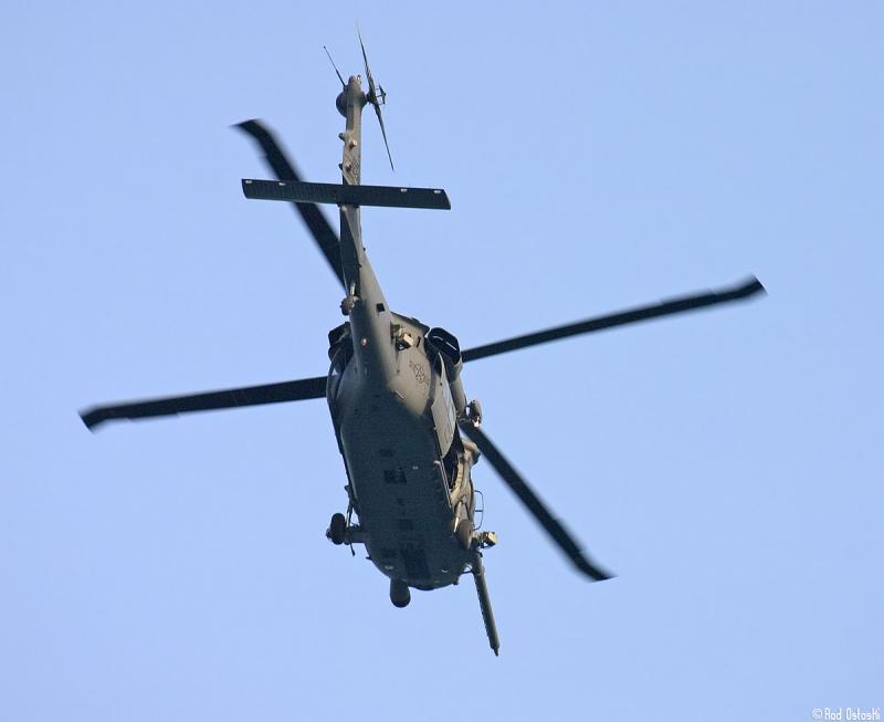 Air Force Chopper heads home