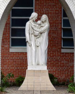 Holy Family Statue-Saint Pius X