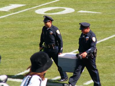 Cops have their own keg