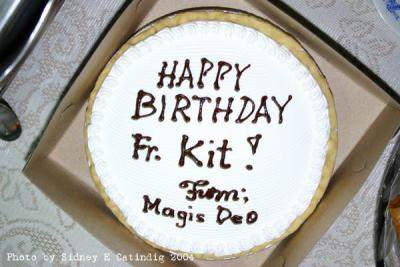 Fr. Kit's birthday party -- June 12, 2004