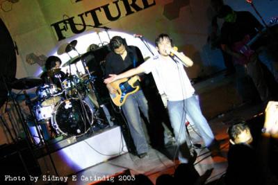 True Faith at the company's 2003 Christmas party
