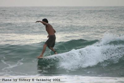 Hang five