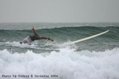 Taking a dive