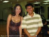 Maureen Larrazabal and me at the companys 40th Year Anniversary bash