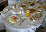 Breakfast at the Taj