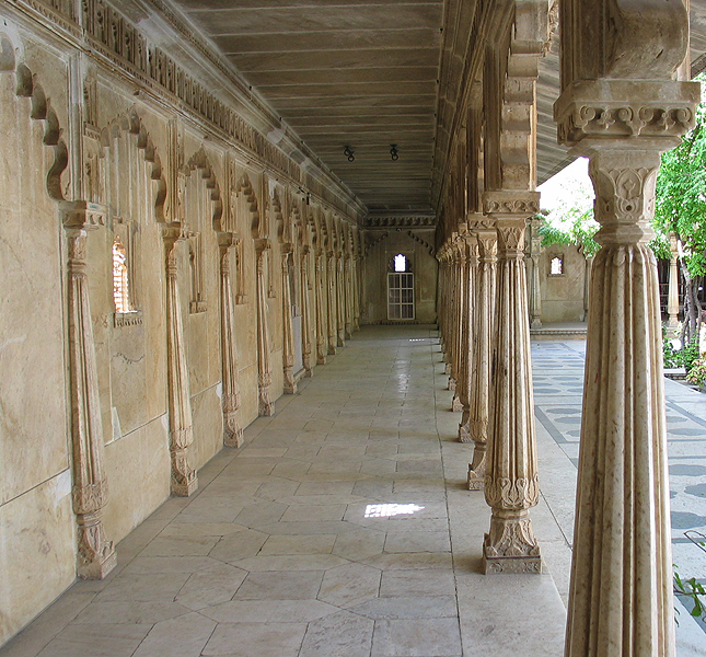 Interior of a palace