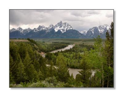 <b>Snake River Overlook</b><br><font size=2>Grand Teton Natl Park, WY