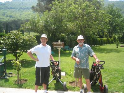 Golfing at Carney Park
