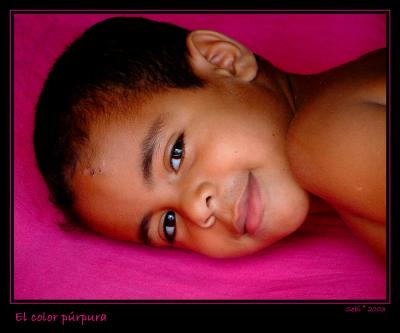 El color purpura