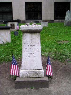 Paul Revere's grave