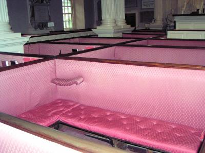 King's Chapel Pews