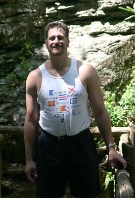 Me at Bushkill Falls