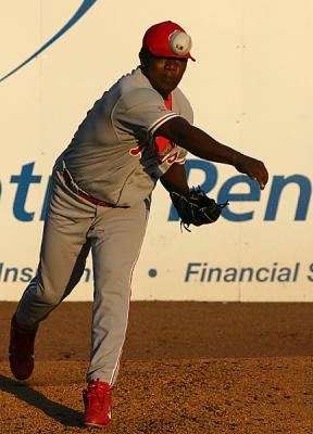 Another Reliever warming up