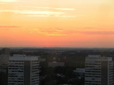 Sunrise from our balcony