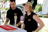 Young & Co.  Brewery reps Meaghan Kroener and Matt Milici