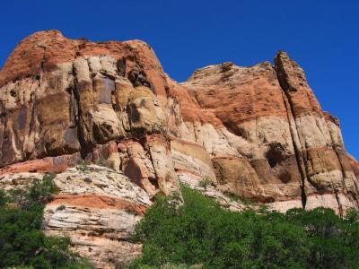 Striped Rock Formation