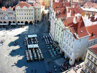 Aerial view from Orloj