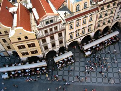 facades of the Old Town Square