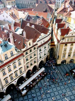 Aerial view from Orloj