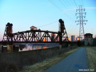 Louisville skyline view from Portland