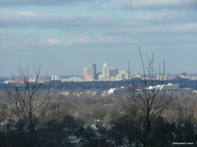 Louisville Skyline from Iroqoius Park