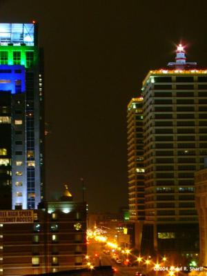  Louisville night Skyline From rooftop