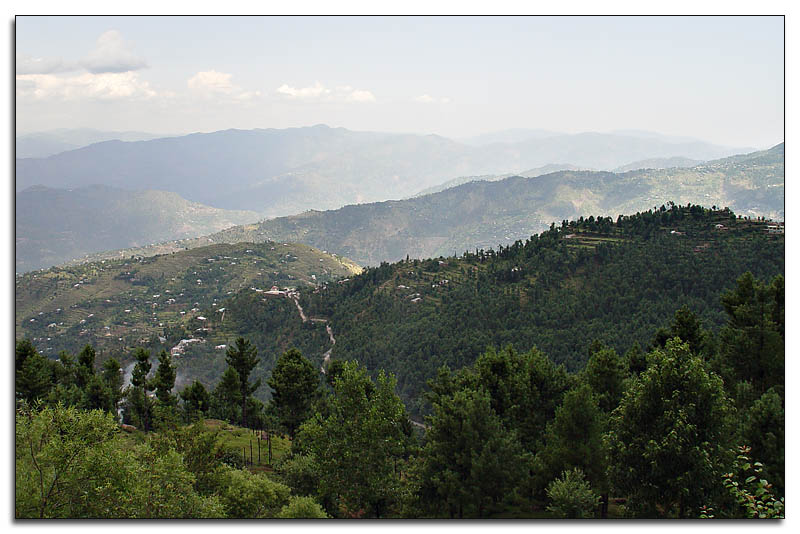Hills and mountains of Bhurban