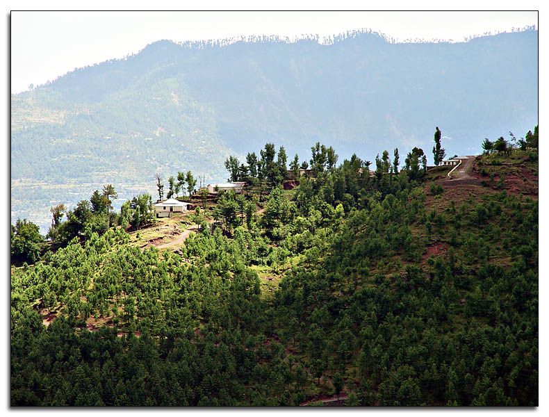 Natures spotlight on the hills