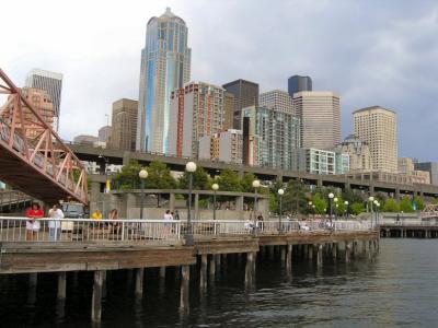Downtown From Waterfront