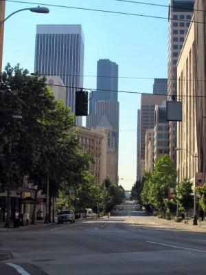 Downtown Sunday Morning