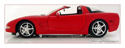 A Wide Red Corvette*by Karthik