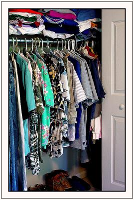Wide Angle in 'Clothes' Quarters by Deb