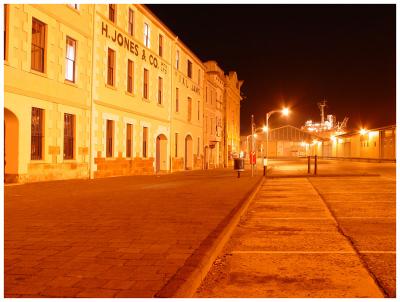 Hunter Street - Hobart by David Clifford