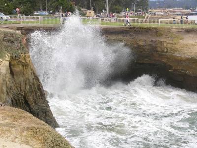Crashing Waves at Santa Cruz