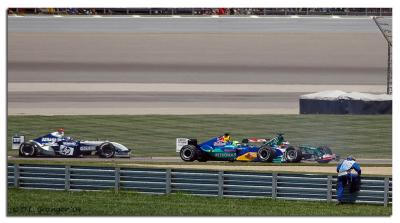 Lap 1 wreck