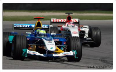 Giancarlo Fisichella - Sauber practice
