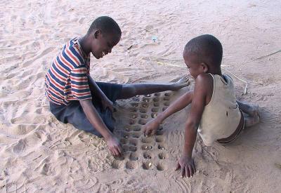 Mozambique -- the original board game, called mbao in some parts of Africa