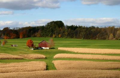 Farm in autumn, Indiana County