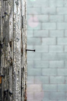 screw in telephone pole