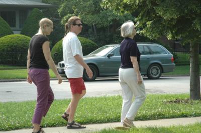 three walkers
