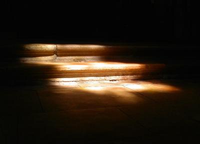 Steps in St Amans' Church, Rodez