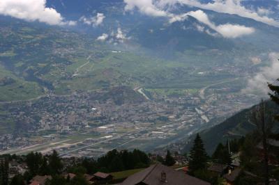 Sion from Haute Nendaz