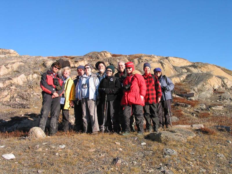 Walkiing group Sept 19, 2003