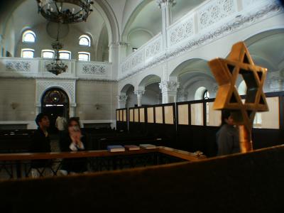 The star of the Warsaw synogogue