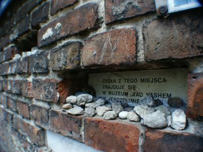 Warsaw wall stone