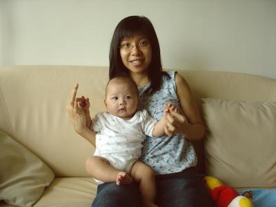 MY Anntie and Yan Ki (22-6-2004)