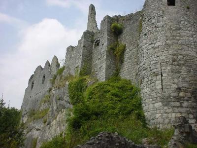 Montaigle Castle ruins near Falaen