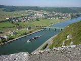 Meuse seen from Poilvache Castle ruins