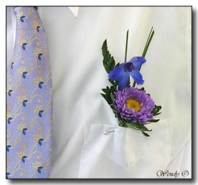 Tie & Flower